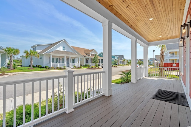 8148 Living Tide Dr, Myrtle Beach, SC 29572 - porch featuring a residential view