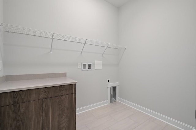 8148 Living Tide Dr, Myrtle Beach, SC 29572 - laundry room with electric dryer hookup and hookup for a washing machine