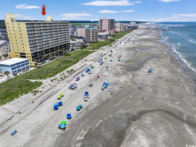 5404 N Ocean Blvd Unit 11-D, North Myrtle Beach, SC 29582 - view of urban area with unending shoreline