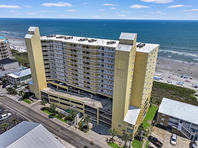 5404 N Ocean Blvd Unit 11-D, North Myrtle Beach, SC 29582 - drone / aerial view of a large body of water and apartment complex