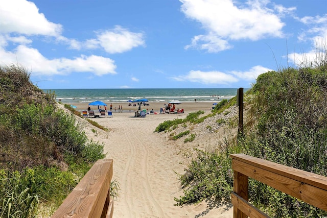 5404 N Ocean Blvd Unit 11-D, North Myrtle Beach, SC 29582 - water view with nearby beach