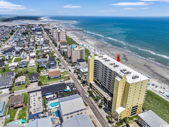 5404 N Ocean Blvd Unit 11-D, North Myrtle Beach, SC 29582 - bird's eye view of expansive beach