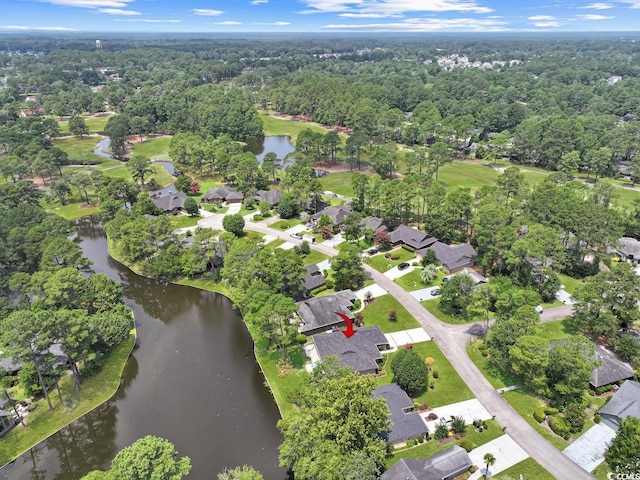 112 Birchwood Ln, Conway, SC 29526 - view of property location with a large body of water and nearby suburban area