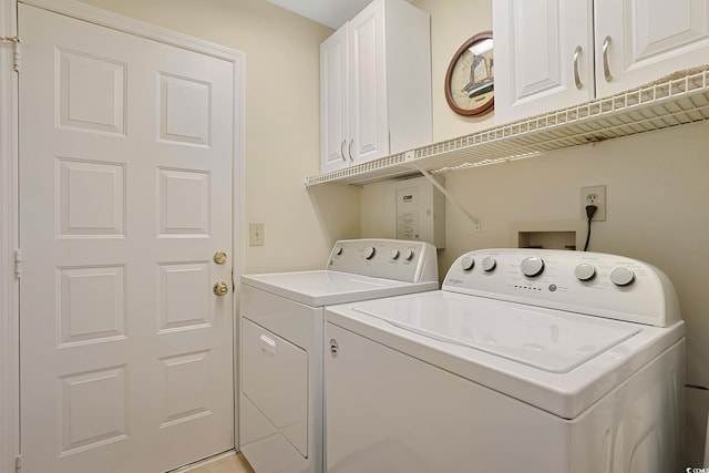 112 Birchwood Ln, Conway, SC 29526 - laundry area with cabinet space and washing machine and dryer