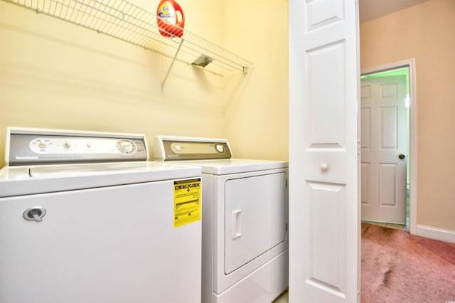 501 Painted Duck Ct, Myrtle Beach, SC 29588 - washroom with light carpet and washing machine and clothes dryer