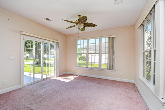 501 Painted Duck Ct, Myrtle Beach, SC 29588 - carpeted spare room featuring healthy amount of natural light and ceiling fan