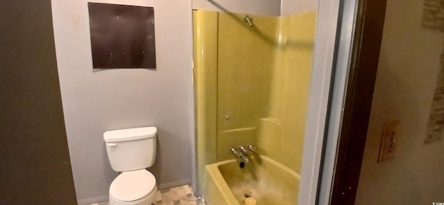 1206 French Rd, Mullins, SC 29574 - full bath with toilet and baseboards