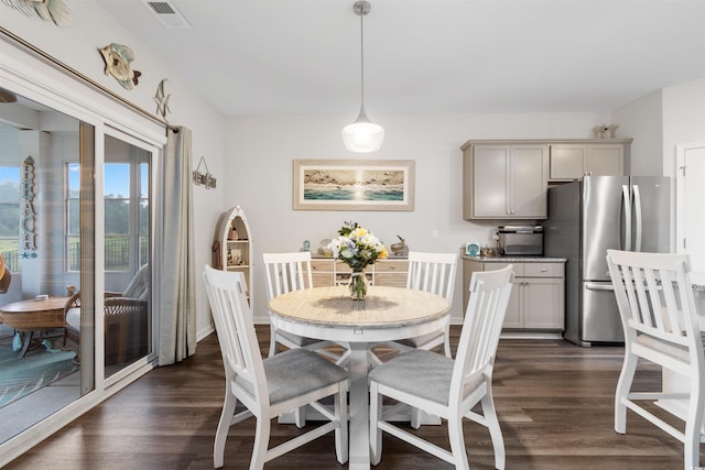 2438 Polaris Path, Myrtle Beach, SC 29577 - dining area featuring dark wood-type flooring