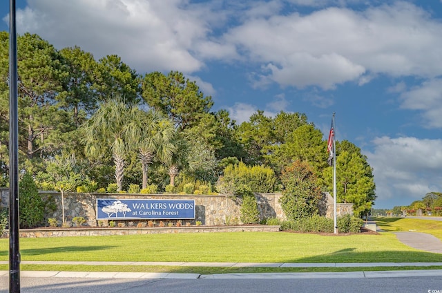 4524 E Walkerton Rd, Myrtle Beach, SC 29579 - view of community with a yard