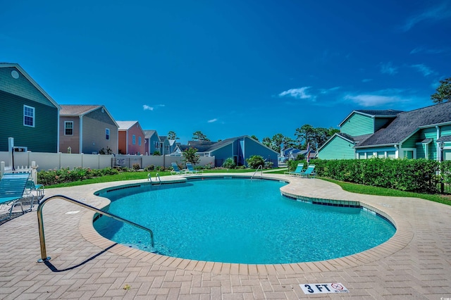 808 Myrtle Ct Unit 808, North Myrtle Beach, SC 29582 - community pool featuring a residential view and a patio area
