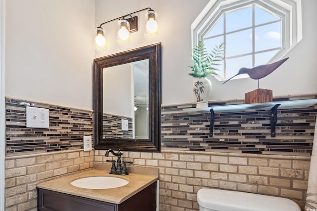 1007 Autumn Dr, Murrells Inlet, SC 29576 - half bath featuring vanity and toilet