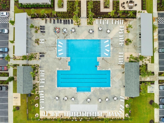 5087 Sundrop Ln, Little River, SC 29566 - bird's eye view of a pool area