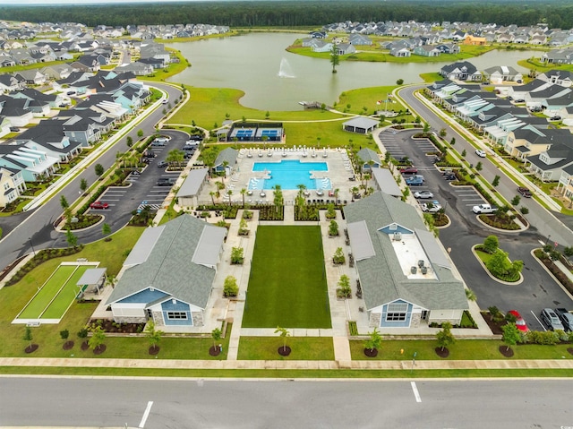 5087 Sundrop Ln, Little River, SC 29566 - bird's eye view of a nearby body of water and a pool