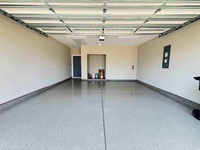 5087 Sundrop Ln, Little River, SC 29566 - garage with baseboards and electric panel