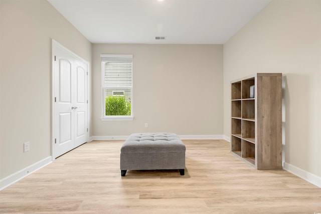 5087 Sundrop Ln, Little River, SC 29566 - sitting room featuring light wood-style flooring and baseboards