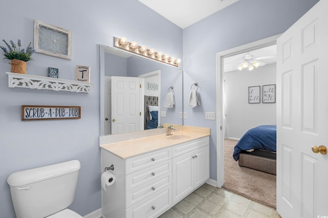 755 Wintercreeper Dr, Longs, SC 29568 - bathroom featuring vanity, ensuite bathroom, and tile patterned floors