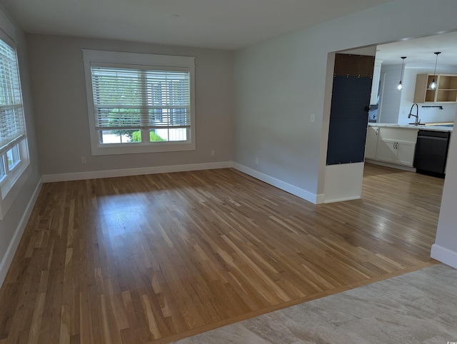 4719 National Dr, Myrtle Beach, SC 29579 - empty room featuring wood finished floors and baseboards