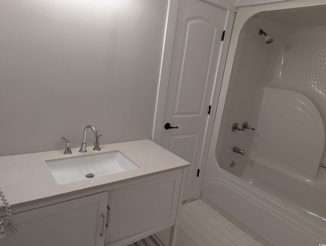 4719 National Dr, Myrtle Beach, SC 29579 - full bath with tile patterned flooring,  shower combination, and vanity