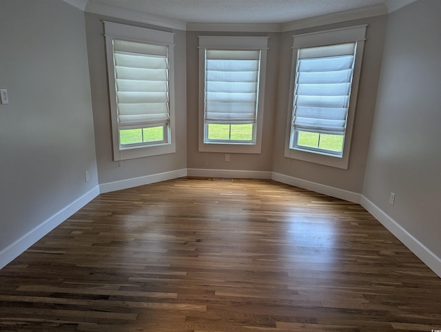 4719 National Dr, Myrtle Beach, SC 29579 - unfurnished room with dark wood finished floors and baseboards