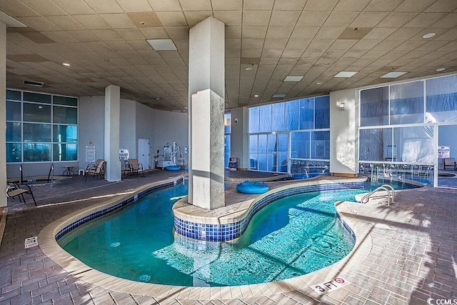 2504 N Ocean Blvd Unit 1730, Myrtle Beach, SC 29577 - view of indoor pool