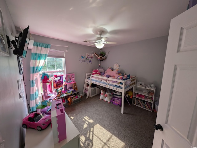 236 Haley Brooke Dr, Conway, SC 29526 - bedroom with carpet flooring and a ceiling fan