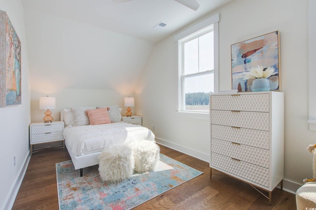1627 Sayebrook Pkwy, Myrtle Beach, SC 29588 - bedroom with dark wood-style floors and lofted ceiling