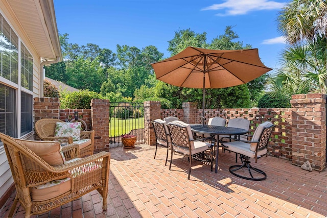 312 Caldera Ct, Murrells Inlet, SC 29576 - view of patio / terrace with outdoor dining area