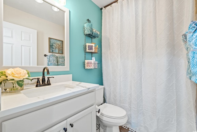 312 Caldera Ct, Murrells Inlet, SC 29576 - bathroom featuring vanity and curtained shower