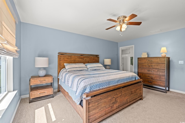 1108 Donald St, Conway, SC 29527 - bedroom featuring carpet and ceiling fan