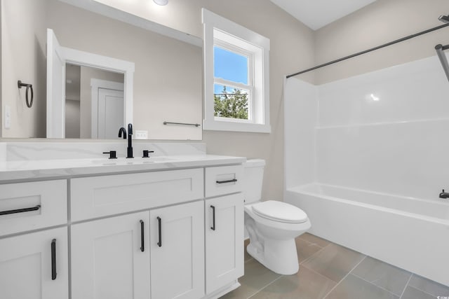 4329 Landing Rd, Little River, SC 29566 - bathroom featuring vanity and shower / washtub combination