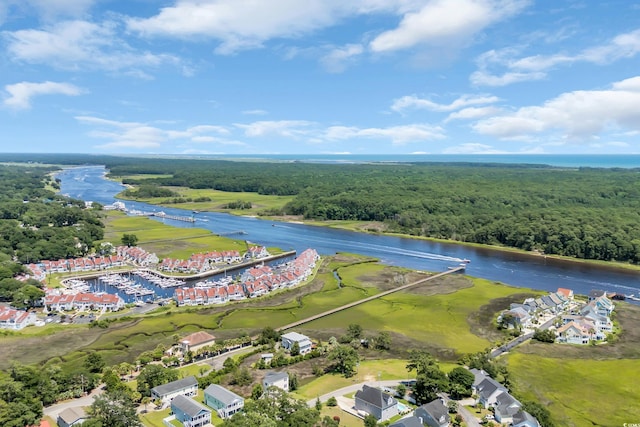 4329 Landing Rd, Little River, SC 29566 - aerial view of a nearby body of water