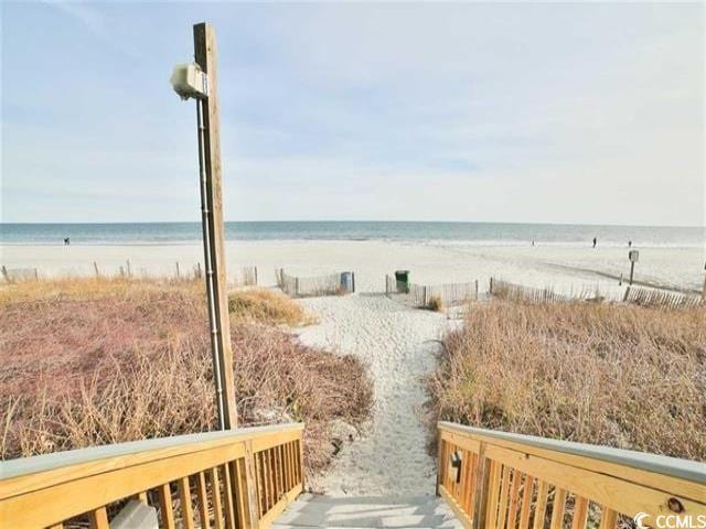6900 N Ocean Blvd Unit 834, Myrtle Beach, SC 29572 - water view featuring local beach