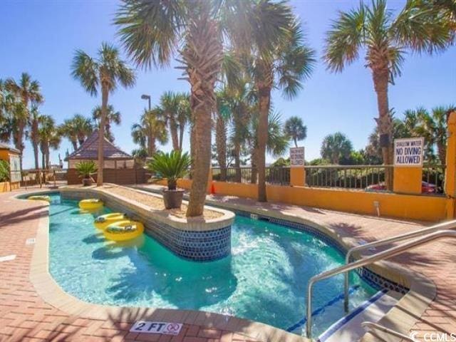 6900 N Ocean Blvd Unit 834, Myrtle Beach, SC 29572 - view of swimming pool