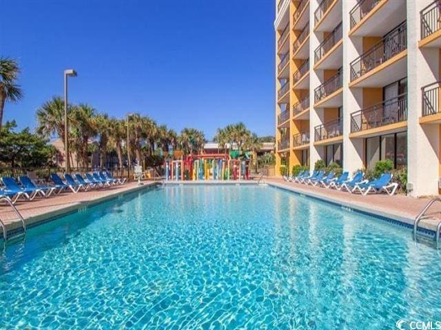 6900 N Ocean Blvd Unit 834, Myrtle Beach, SC 29572 - view of community pool