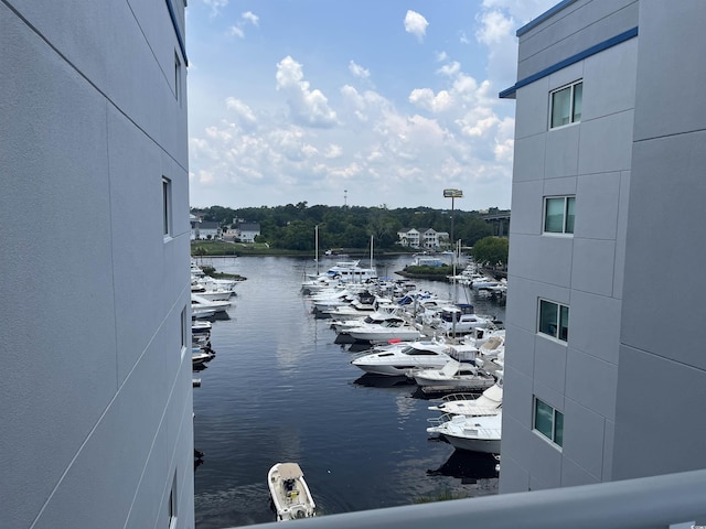 2100 Sea Mountain Hwy Unit 520, North Myrtle Beach, SC 29582 - water view with a marina