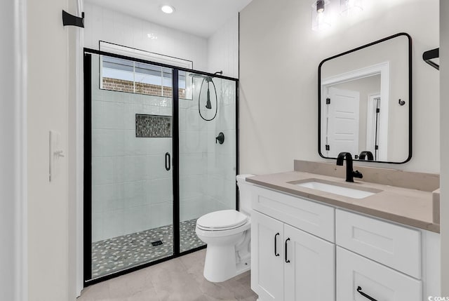 1112 Whispering Winds Dr, Myrtle Beach, SC 29579 - bathroom with a shower stall and vanity