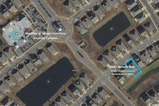 2681 Ophelia Way, Myrtle Beach, SC 29577 - aerial view of property's location