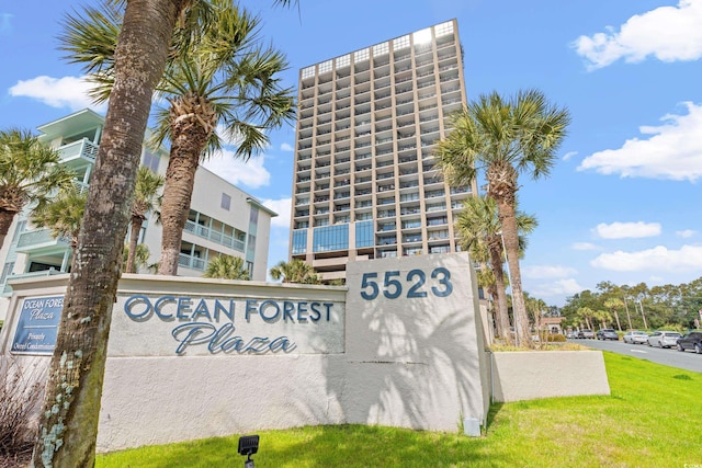 5523 N Ocean Blvd Unit 2006, Myrtle Beach, SC 29577 - view of community / neighborhood sign