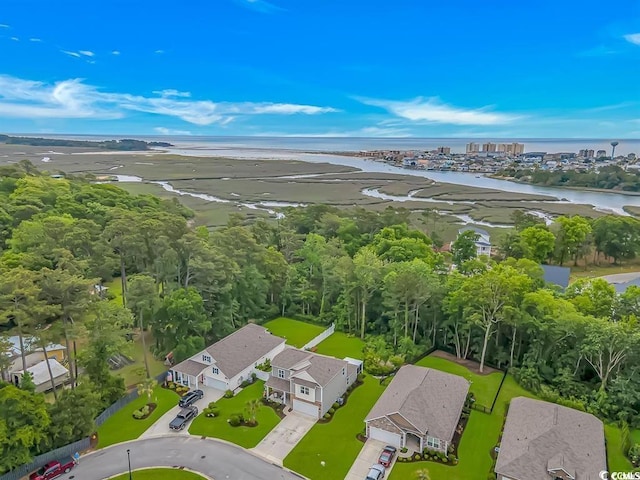 1007 Oak Marsh Ln, North Myrtle Beach, SC 29582 - aerial view of a nearby body of water