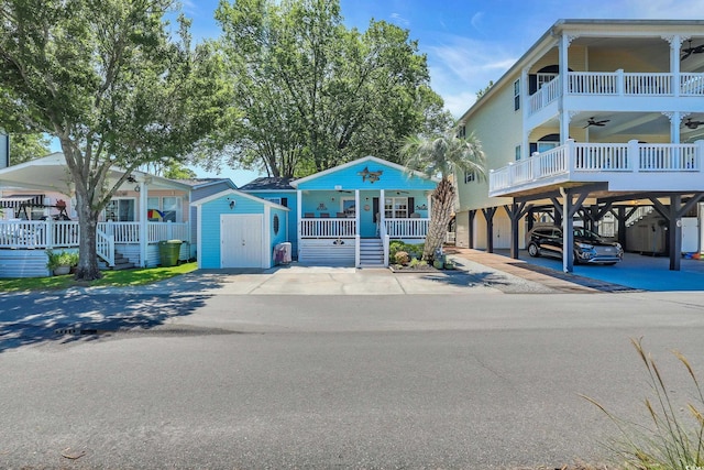 6001-Q21 S Kings Hwy, Myrtle Beach, SC 29575 - view of building exterior with stairway
