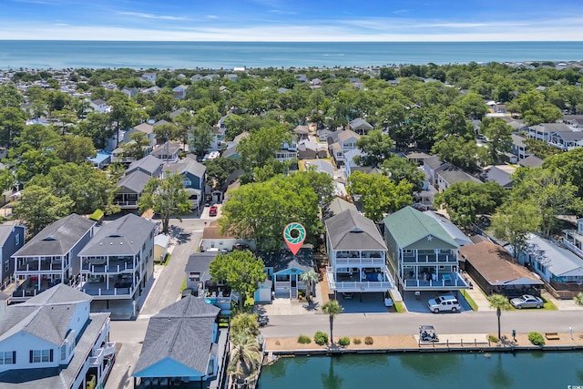 6001-Q21 S Kings Hwy, Myrtle Beach, SC 29575 - aerial view of residential area with a large body of water