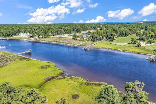 4400 Turtle Ln Unit 2-D, Little River, SC 29566 - drone / aerial view of a nearby body of water