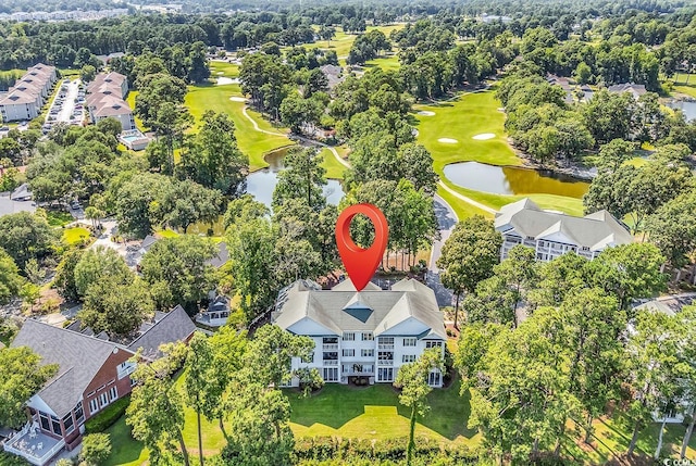 4400 Turtle Ln Unit 2-D, Little River, SC 29566 - drone / aerial view of a large body of water and a local golf course