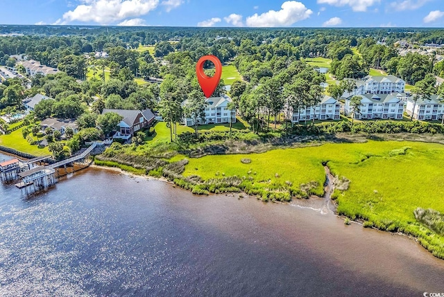 4400 Turtle Ln Unit 2-D, Little River, SC 29566 - bird's eye view of a large body of water