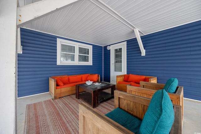 302 46th Ave N, North Myrtle Beach, SC 29582 - wooden terrace with an outdoor living space