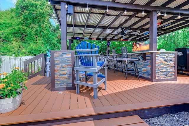 2479 Burning Tree Ln, Little River, SC 29566 - view of deck