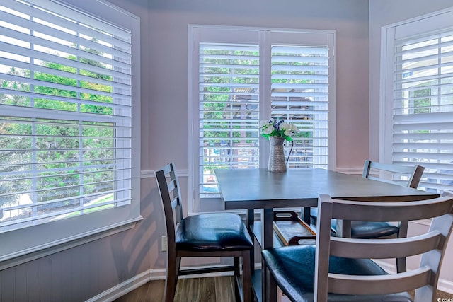 2479 Burning Tree Ln, Little River, SC 29566 - dining space featuring wood finished floors