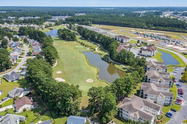 1644 Langley Dr, Longs, SC 29568 - aerial overview of property's location with a large body of water and nearby suburban area
