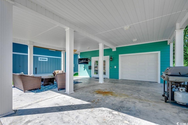 1733 24th Ave N, North Myrtle Beach, SC 29582 - garage featuring a carport