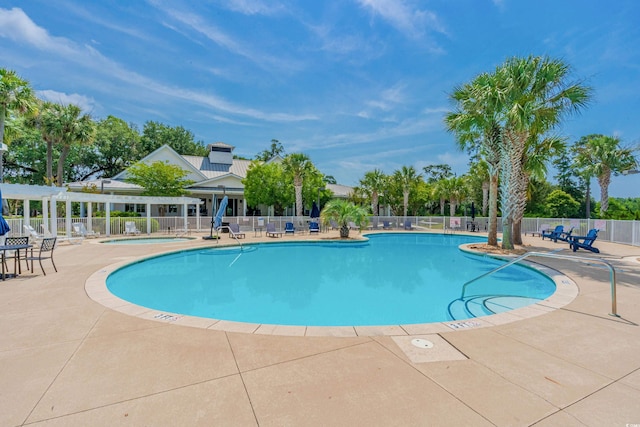 LOT142 Millbank Rd, Georgetown, SC 29440 - community pool with a patio area and a pergola